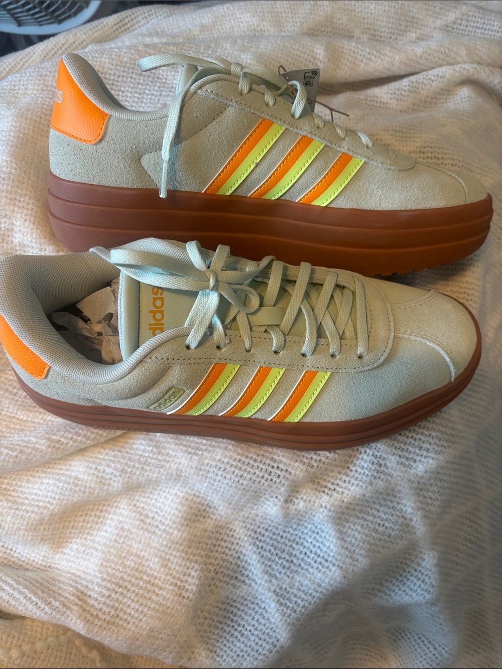 Adidas Court Bold Platform Tennis Shoes size 9 1/2 NWT